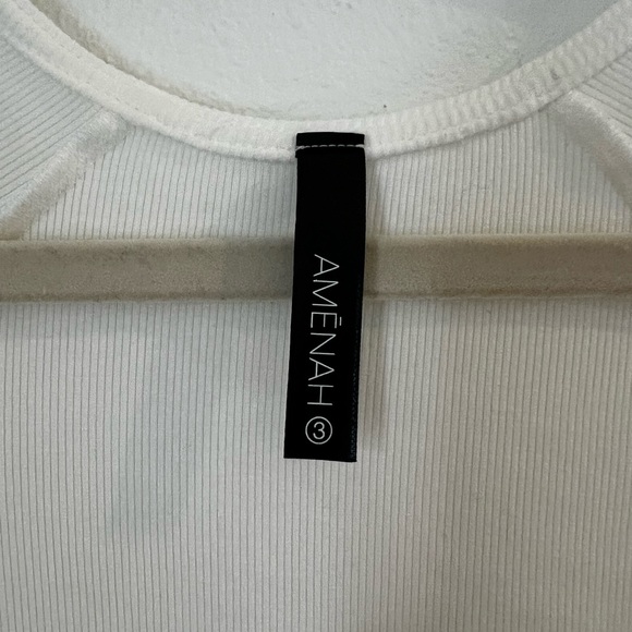 Amenah white corset style top size Large - Picture 2 of 3